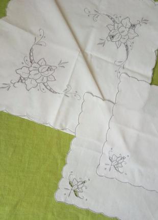 Скатертина серветки набір