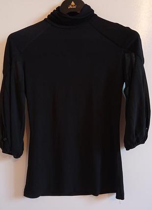 Водолазка гольф прозрачные рукава