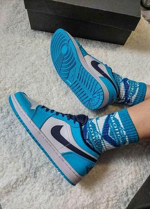 Жіночі кросівки nike air jordan 1  женские кроссовки найк аир джордан