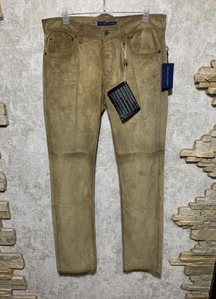 Кожаные штаны ralph lauren