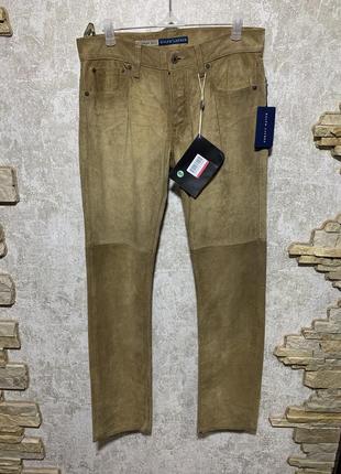 Кожаные штаны ralph lauren