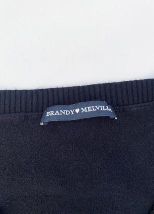 Свитер, кофта, топ. пуловер, укороченный, brandy melville8 фото