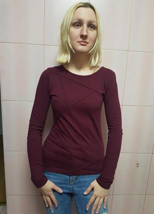 Sinsay водолазка кофта марсала винний обмін обмен