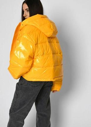 Демісезонна куртка арт. 8919, жовтий3 фото