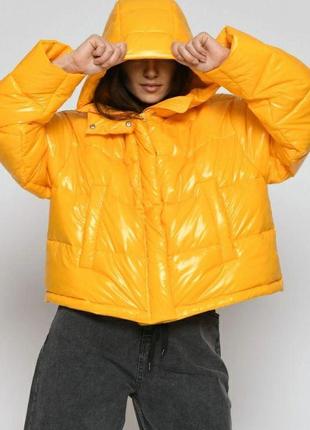 Демісезонна куртка арт. 8919, жовтий2 фото