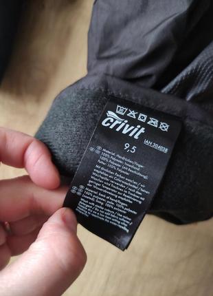 Мужские лыжные перчатки  crivit,  германия, размер l (9,5).6 фото