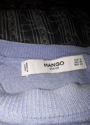 Лавандовий пуловер mango4 фото