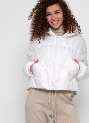 Демісезонна куртка арт. 8889, білий