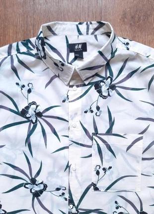 Тенниска бежевая кремовая h&m regular fit марловка размер xl коттон 100%