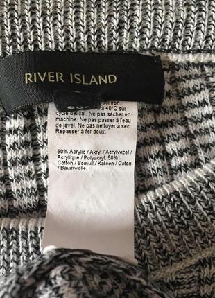 Шикарная и модная кофточка river island, очень стильный дизайн, приятная и качественная ткань на ощупь 50% хлопка4 фото