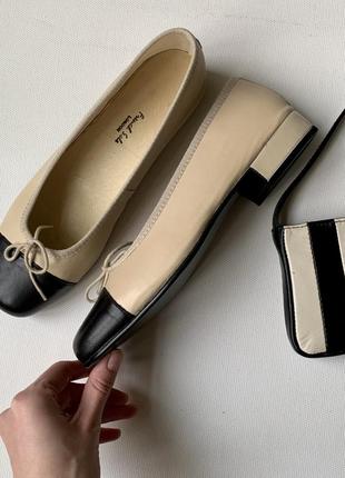 Розкішні шкіряні балетки french sole!