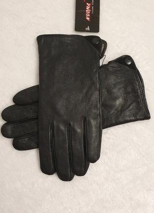 Чоловічі рукавички тм nuova  з натуральної оленячої шкіри, на теплій підкладці .5 фото