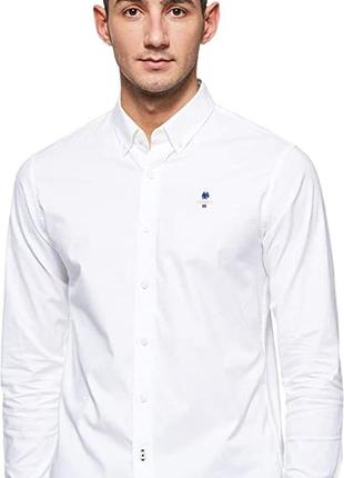 Рубашка giordano embroidery oxford. l/m. hugo boss