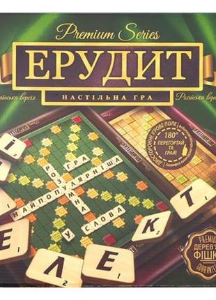 Игра настольная "ерудит premium series" g-er-u-01 knz