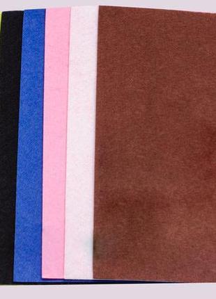 Фетр а4 10 аркушів мікс (1,2мм/20x30см) 0410 knz