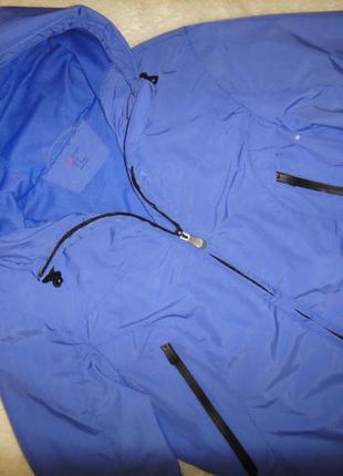 Куртка ветровка h&m р. 44-46 (s) на подкладке, в идеале васильковый цвет2 фото