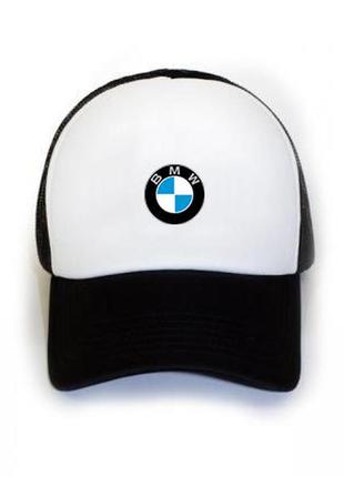 Спортивная кепка bmw, бмв, тракер, летняя кепка, мужская, женская, черного цвета,