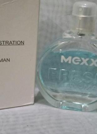 Mexx fresh woman 50мл тестер женская туалетная вода1 фото