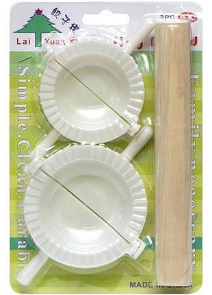 Форма для ліплення вареників пластик 658