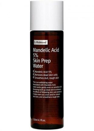 Тонер з мигдалевою кислотою by wishtrend mandelic acid 5% skin prep water 120 мл