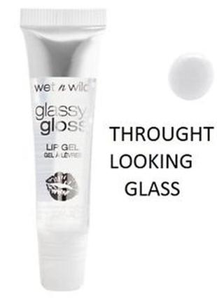 Глянцевый бальзам-блеск wet n wild glassy gloss lip gel e309a through the looking glass