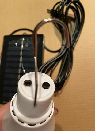 Лампа від сонячної батареї6 фото