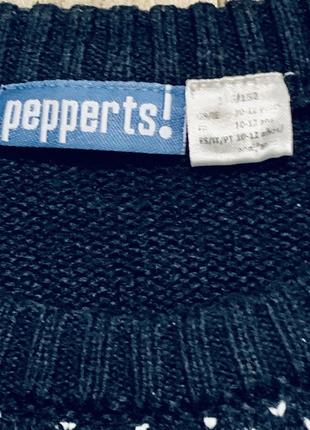 Свитер джемпер новогодний с мигающими светодиодами pepperts (германия)7 фото