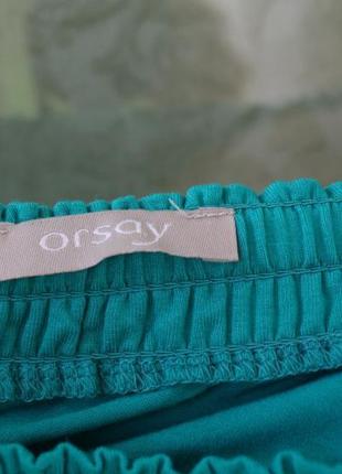 Изумрудное платье orsay3 фото