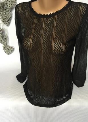 Шикарна сітка блуза h&m