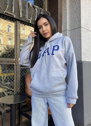 Тепле худі на флісі gap