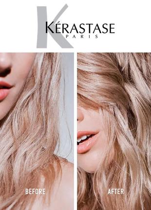 Набор пробников : сыворотка и масло для волос kerastase deluxe hair oil & serum