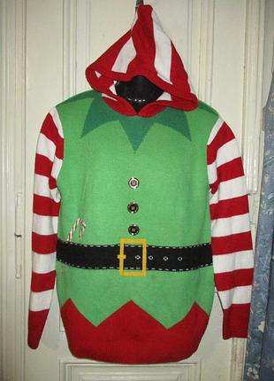 Свитер мужской.новогодний.разм м