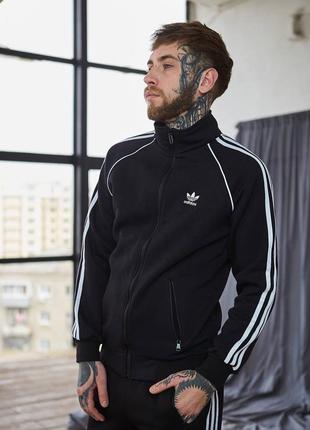 ❄️теплый костюм adidas: кофта-штаны❄️2 фото