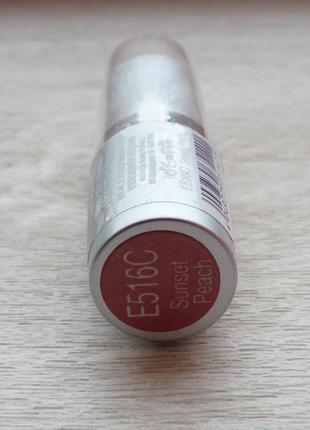 Глянцевая помада wet'n wild silk finish lipstick e516c sunset peach