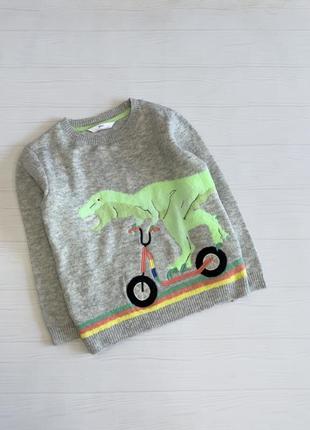 Стильный, тёпленький свитерик для мальчика от m&amp;s