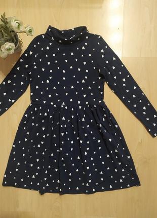 Платье на девочку 8-10 лет на рост 134-140 см. h&м