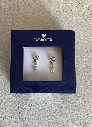 Swarovski серьги оригинал