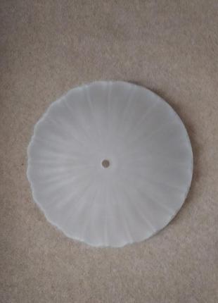 Запасний плафон абажур скло для настільної лампи діаметр 25 см2 фото