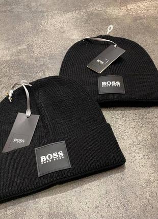 Шапка в стиле hugo boss