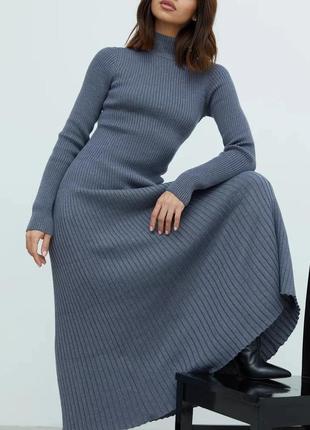 Теплое платье