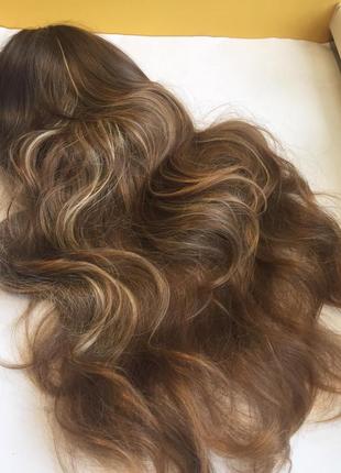 Жіноча перука довге волосся.3 фото