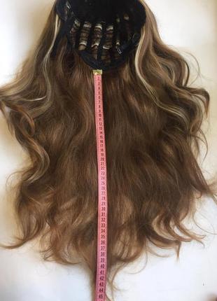 Жіноча перука довге волосся.7 фото