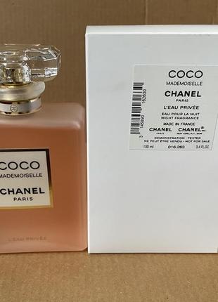 Chanel coco mademoiselle l’eau privée ароматическая вода 100ml