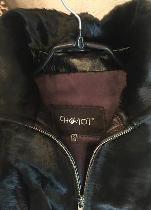 Куртка з хутром натуральна стриженное поні2 фото