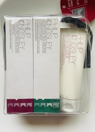 Philip kingsley jet set soft & shiny набор для сияния и увлажнения волос
