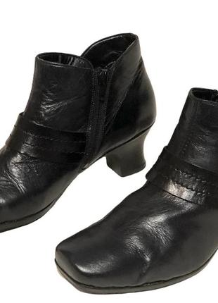 Оригинальные кожаные женские ботинки 🔥5 фото