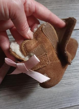 Угги сапожки пинетки овчина кожа ugg ор-л uk4 20,5р6 фото