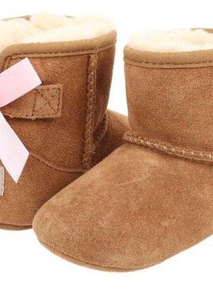 Угги сапожки пинетки овчина кожа ugg ор-л uk4 20,5р1 фото