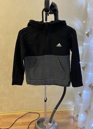 Кофта толстовка adidas на 6-7-8 лет