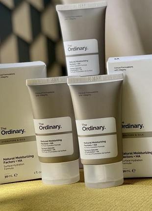 Увлажняющий крем для лица the ordinary natural moisturizing factors + ha